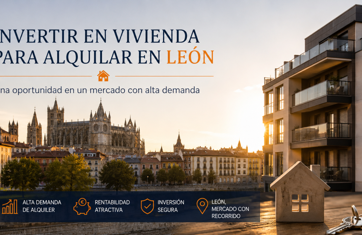  Invertir en vivienda para alquilar en León: una oportunidad en un mercado con alta demanda