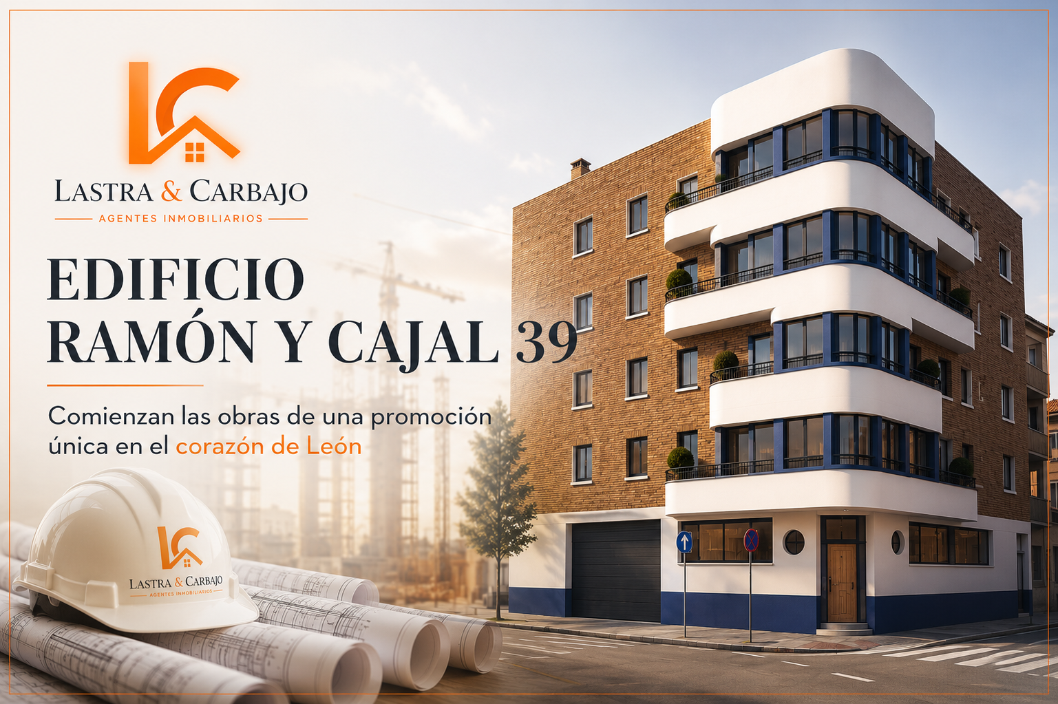 Comienzan las obras del Edificio Ramón y Cajal 39: una oportunidad única para vivir en el corazón de León